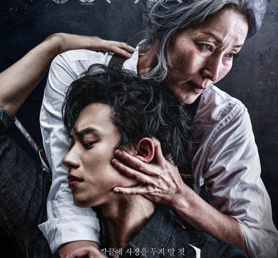 The old woman with the knife